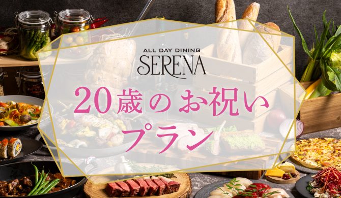20歳のお祝いプラン