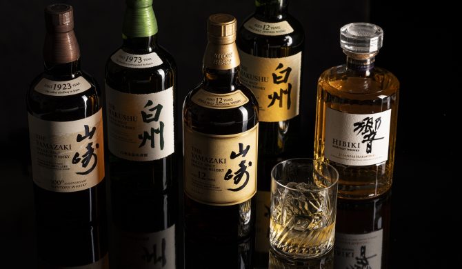 「サントリーウイスキーボトルフェア」