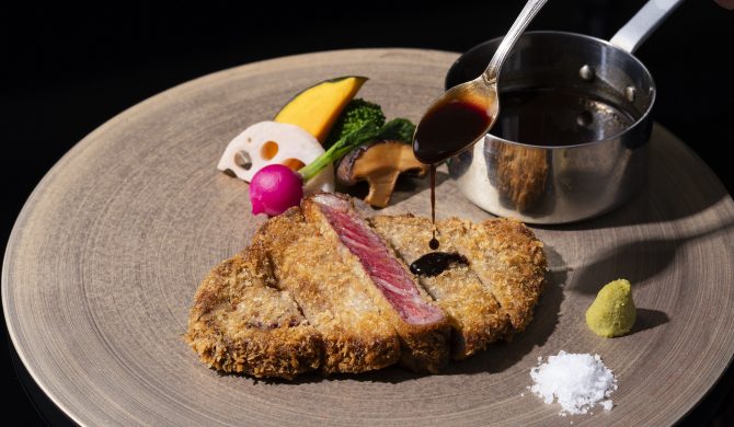 【平日限定】ビーフカツレツランチ　